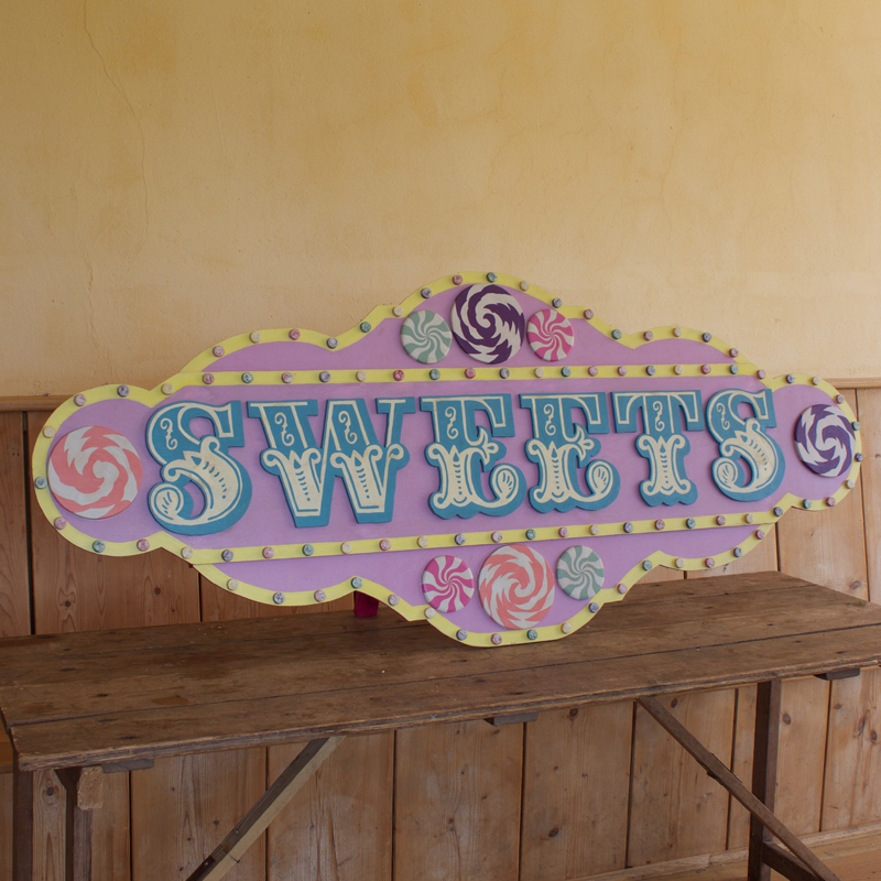 Freestanding Sweets Sign 2